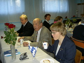 IK:n 15-vuotisjuhla kerhotilassa 29.3.2003