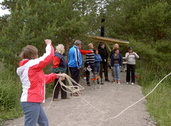 Kesäretkellä Lootholmassa 16.6.2012.