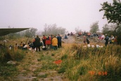 Kesäretkellä Isokariin oli paljon osallistujia 14.6.1997