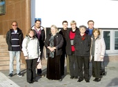 Tutustumiskäynnillä VTS-keskukseen Turussa 12.10.2013.