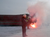 Luvanvaraisten hätämerkinantolaitteiden käyttöharjoitus 2.3.2013.